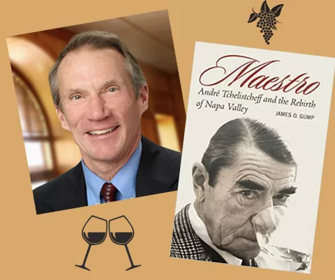 Books on Wine Evening with James O. Gump